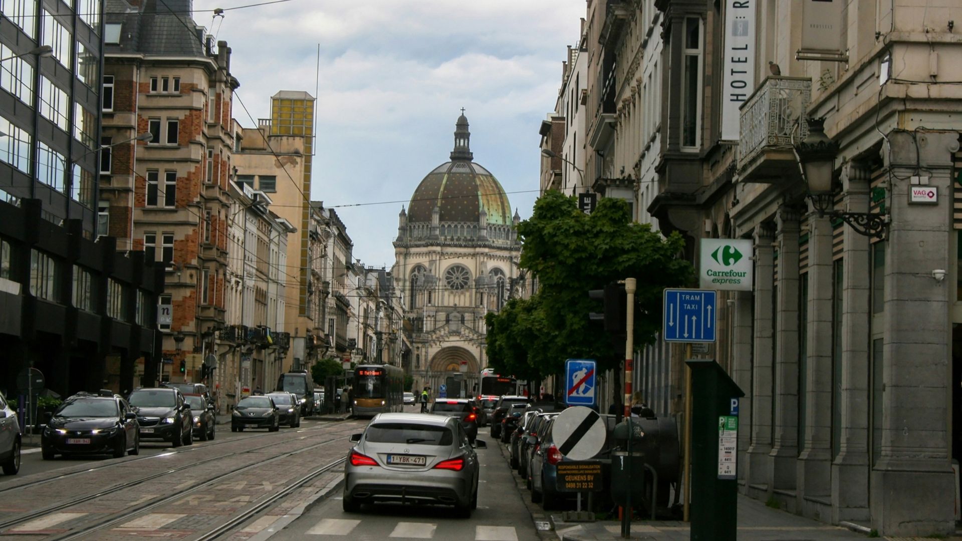 Quartier résidentiel bruxellois
